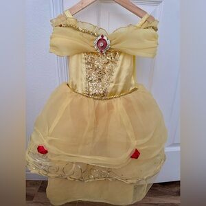 Disney Belle Princess Dress toddler girls 3T